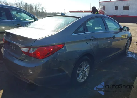 2013 Hyundai Sonata Gls из США, поврежденный, VIN 5NPEB4ACXDH793591